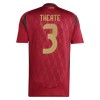 Jalkapallo Pelipaidat/Peliasut Belgia Theate 3 Kotipelipaita Euro 2024